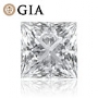 1 carat Princess Brilliant Cut 100% Natural Loose Diamond. Certified By GIA USA. I Color and VS2 Clarity.