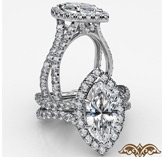 marquise diamond engagement ring 14k white gold 2.01ctw
