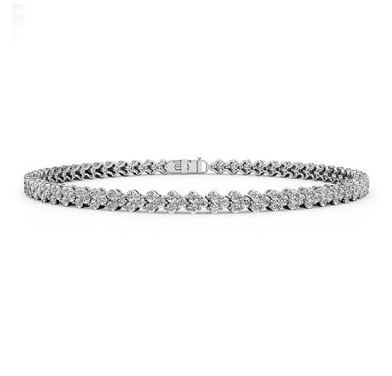 what are settings available for tennis bracelet