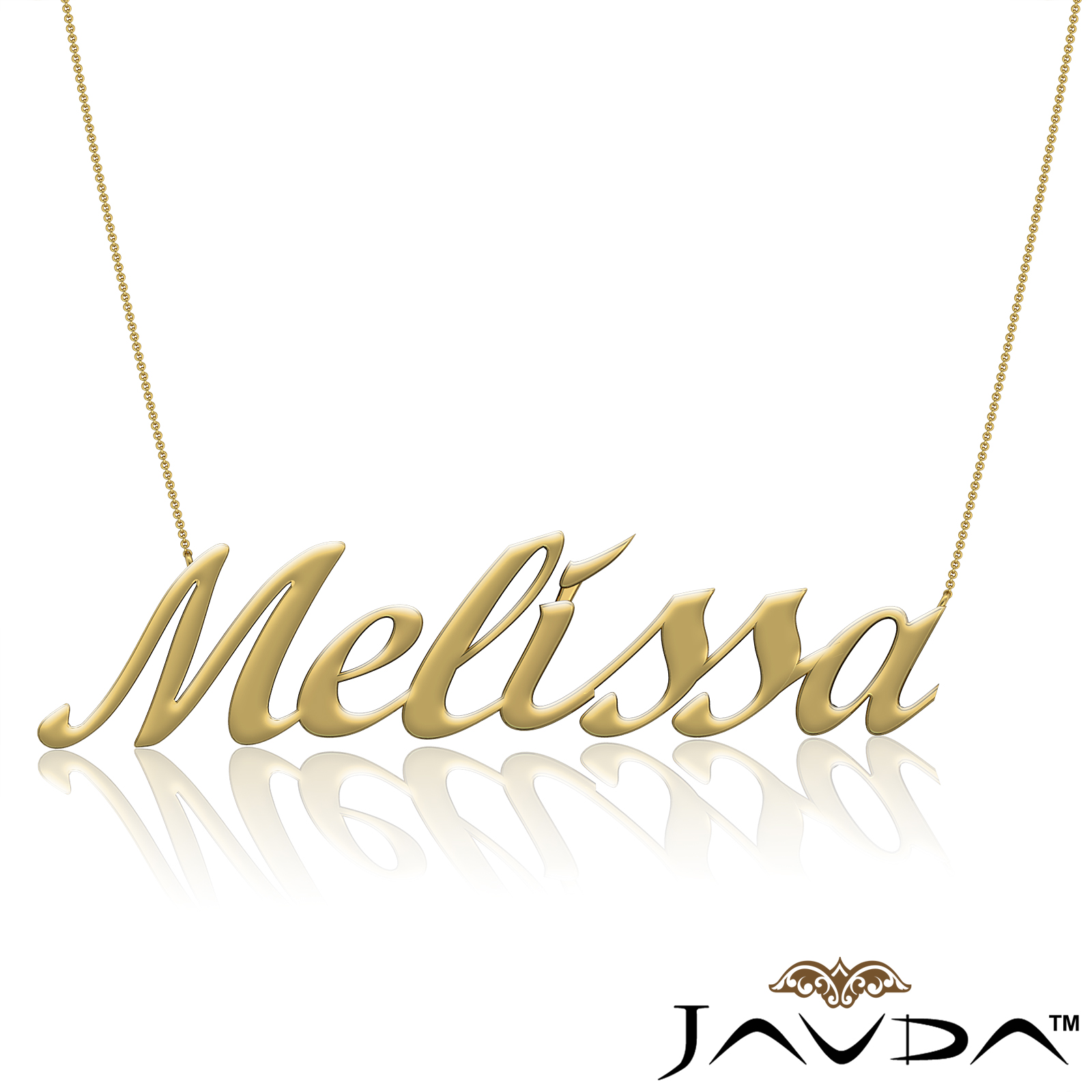 Melissa on sale name necklace