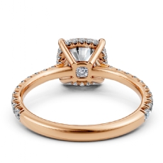  diamond Ring 18k Rose Gold