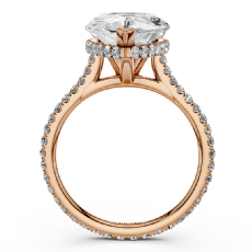  diamond Ring 18k Rose Gold