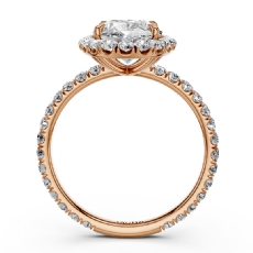  diamond Ring 14k Rose Gold