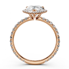  diamond Ring 14k Rose Gold