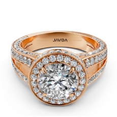  diamond Ring 18k Rose Gold