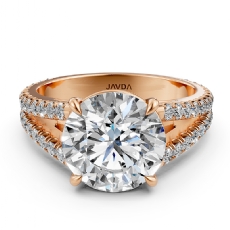  diamond Ring 14k Rose Gold