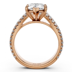  diamond Ring 18k Rose Gold