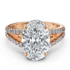  diamond Ring 18k Rose Gold