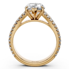  diamond Ring 18k Gold Yellow