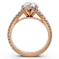  diamond Ring 14k Rose Gold