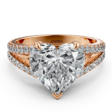  diamond Ring 18k Rose Gold