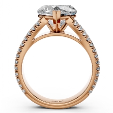  diamond Ring 18k Rose Gold