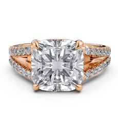  diamond Ring 18k Rose Gold