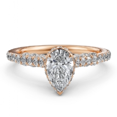  diamond Ring 18k Rose Gold