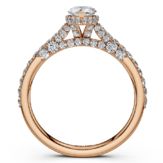  diamond Ring 18k Rose Gold