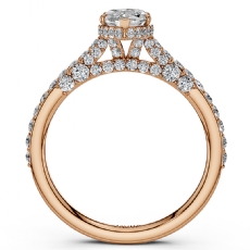  diamond Ring 14k Rose Gold