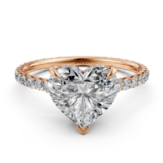  diamond Ring 14k Rose Gold