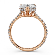  diamond Ring 14k Rose Gold