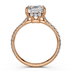  diamond Ring 18k Rose Gold