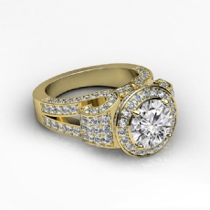  diamond Ring 18k Gold Yellow