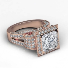  diamond Ring 18k Rose Gold