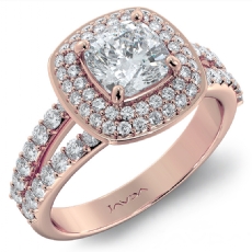  diamond Ring 14k Rose Gold