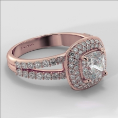  diamond Ring 14k Rose Gold