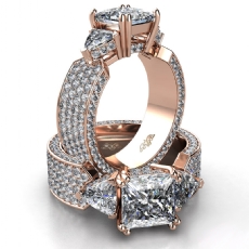  diamond Ring 18k Rose Gold