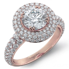  diamond Ring 18k Rose Gold