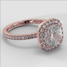  diamond Ring 14k Rose Gold