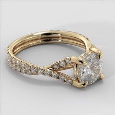  diamond Ring 18k Gold Yellow