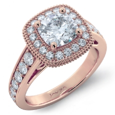  diamond Ring 14k Rose Gold