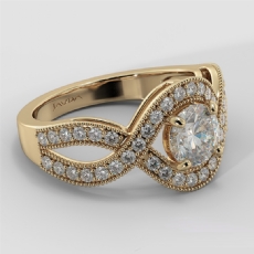  diamond Ring 18k Gold Yellow