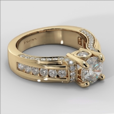  diamond Ring 18k Gold Yellow