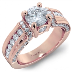  diamond Ring 18k Rose Gold