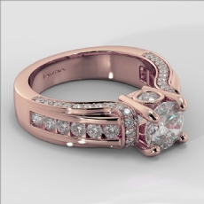  diamond Ring 18k Rose Gold