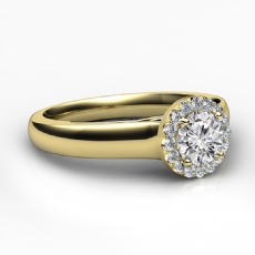  diamond Ring 18k Gold Yellow