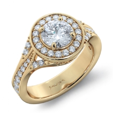  diamond Ring 18k Gold Yellow