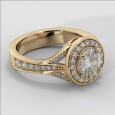  diamond Ring 18k Gold Yellow