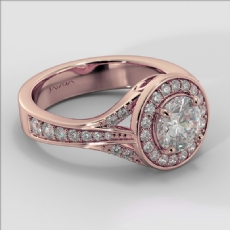  diamond Ring 14k Rose Gold