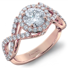  diamond Ring 18k Rose Gold