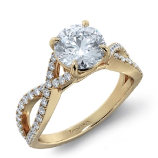  diamond Ring 18k Gold Yellow