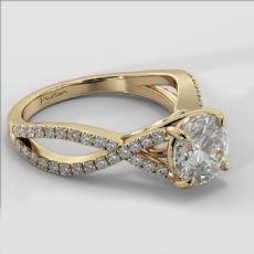  diamond Ring 18k Gold Yellow