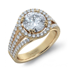  diamond Ring 18k Gold Yellow