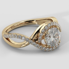  diamond Ring 18k Gold Yellow