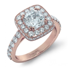  diamond Ring 14k Rose Gold