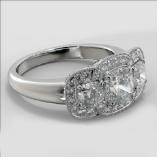  diamond Ring Platinum 950