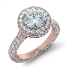  diamond Ring 18k Rose Gold