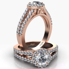  diamond Ring 18k Rose Gold