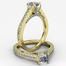  diamond Ring 18k Gold Yellow